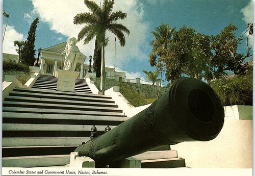 Vintage postcard bahama - vintage,