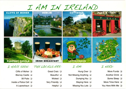 Ireland greetings - -,