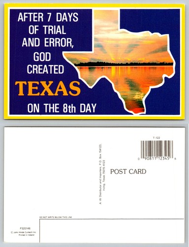 God created texas the - texas, 8th